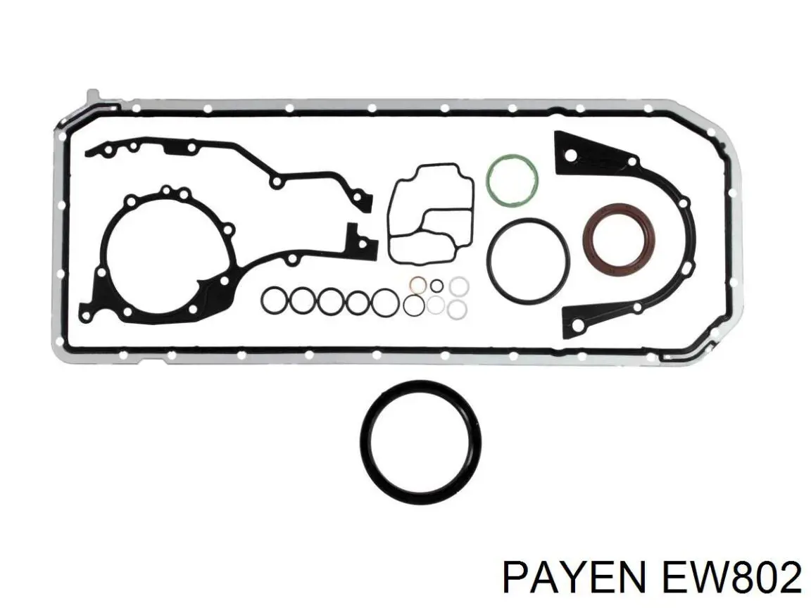 EW802 Payen комплект прокладок двигателя нижний