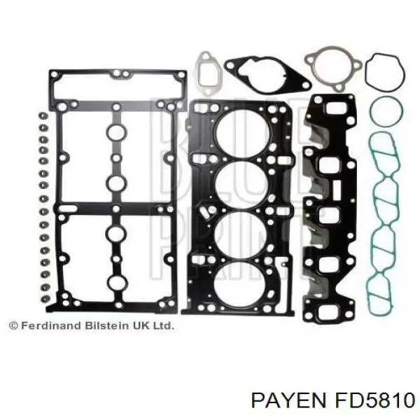 FD5810 Payen комплект прокладок двигателя полный