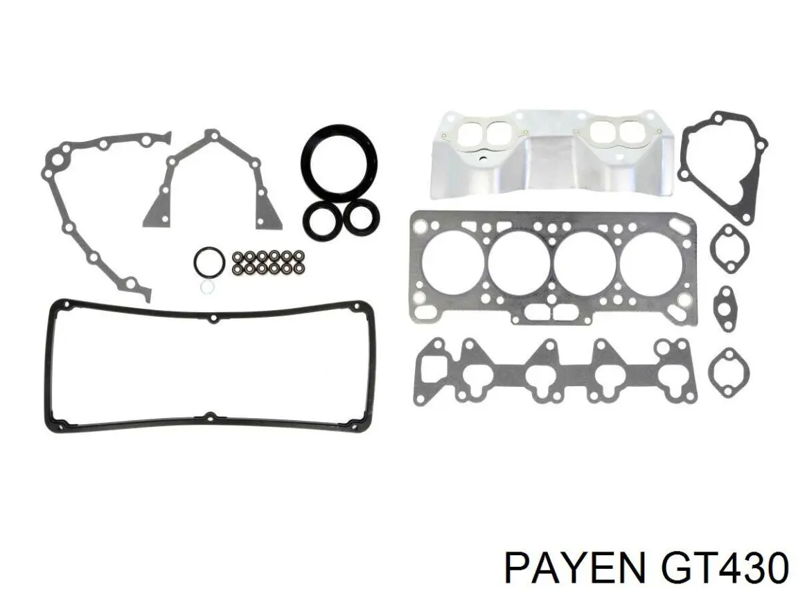 Комплект прокладок двигателя полный Payen GT430