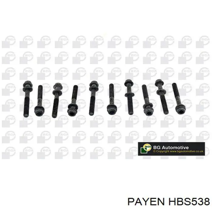 Болт головки блока цилиндров, ГБЦ BGA BK0160 цена, от 41.66 USD