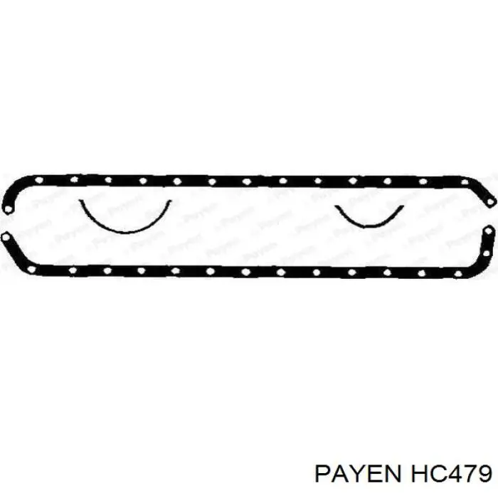 Прокладка поддона картера HC479 Payen