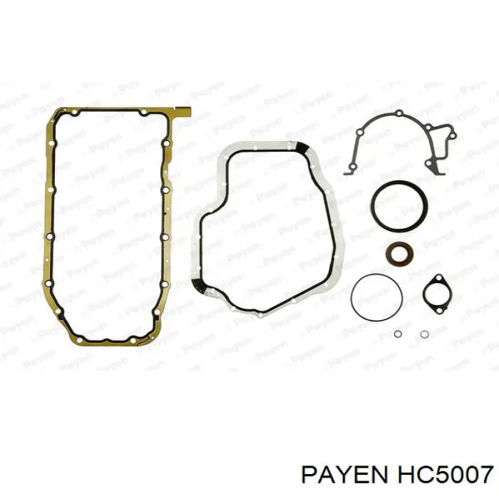 HC5007 Payen комплект прокладок двигателя нижний