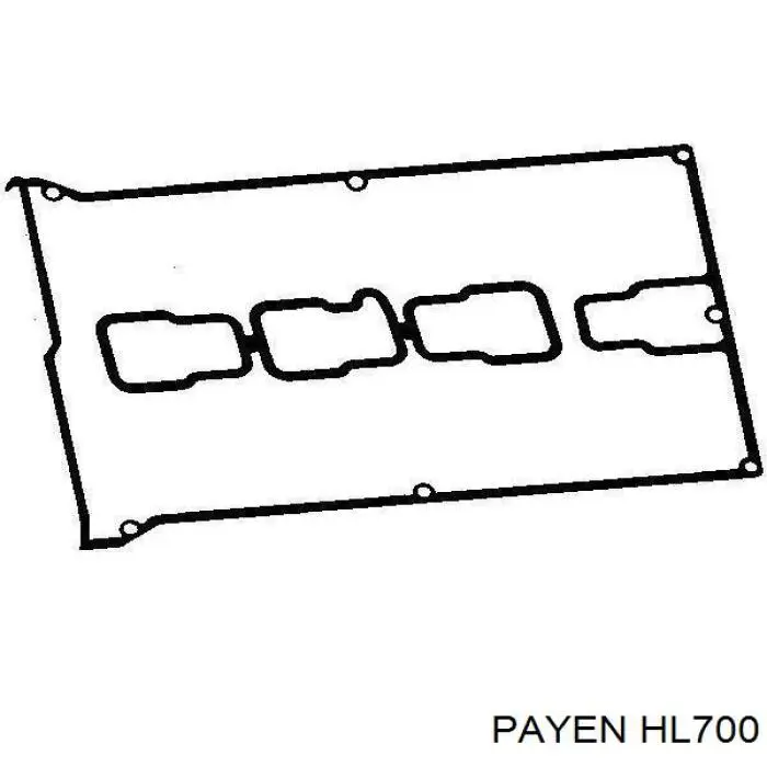 HL700 Payen прокладка клапанной крышки