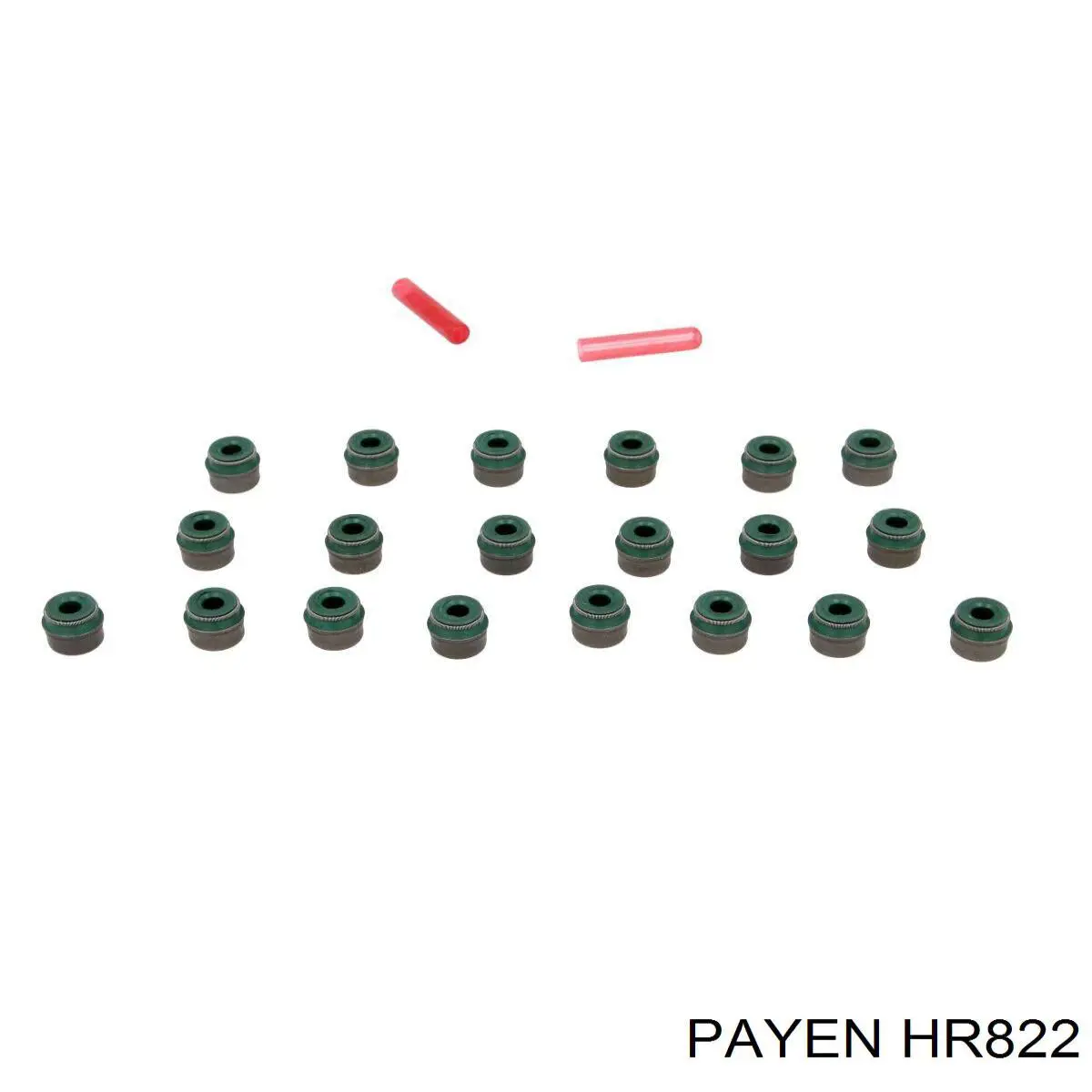 Сальник клапана (маслознімний), впуск/випуск, комплект на мотор HR822 Payen