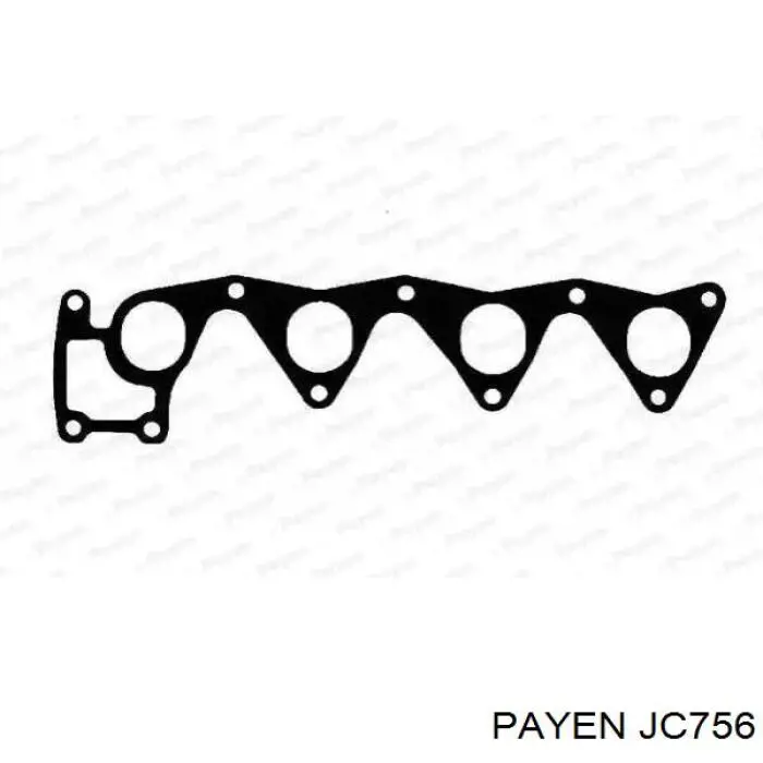 Прокладка всасывающего коллектора Payen JC756 цена, от 1.59 USD