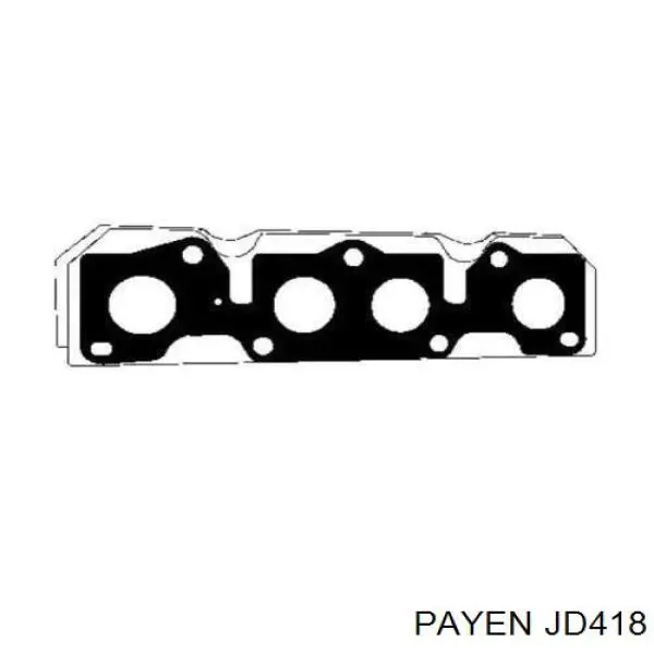 Прокладка коллектора JD418 Payen