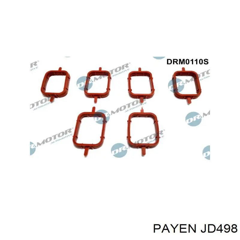 JD498 Payen прокладка впускного коллектора