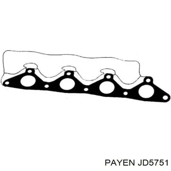JD5751 Payen прокладка коллектора
