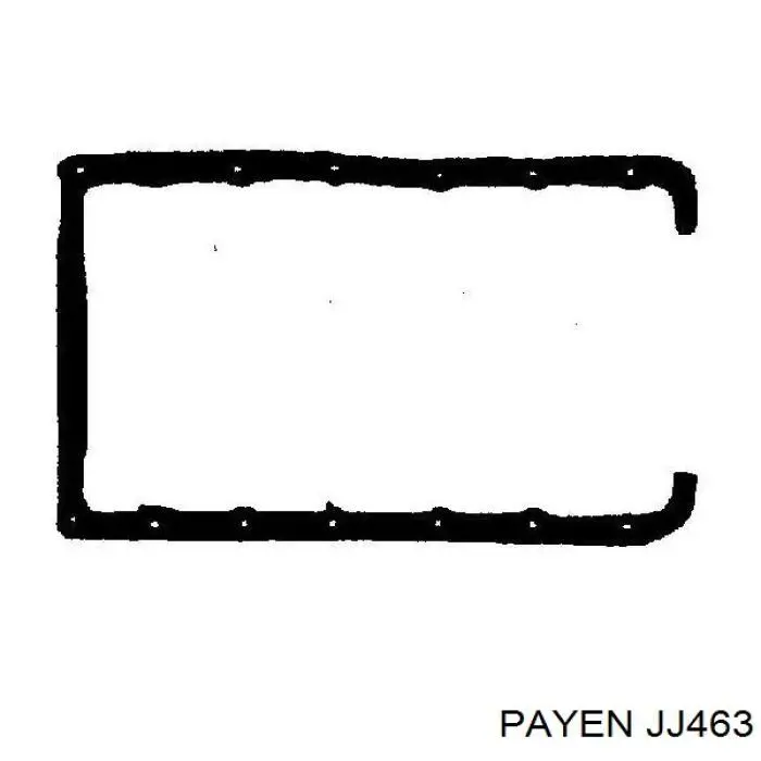 JJ463 Payen прокладка поддона картера двигателя