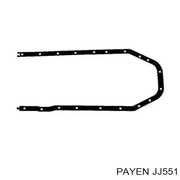 JJ551 Payen прокладка поддона картера двигателя