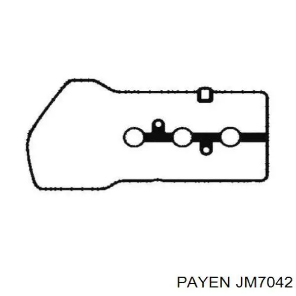 Прокладка клапанной крышки JM7042 Payen