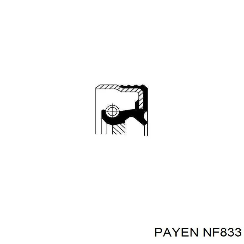Сальник коленвала задний Payen NF833 цена, от 8.40 USD