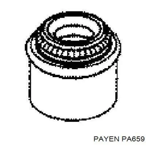 Сальник клапана (маслосъемный), впуск/выпуск Payen PA659