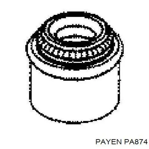 Сальник клапана (маслосъемный), впуск/выпуск Payen PA874