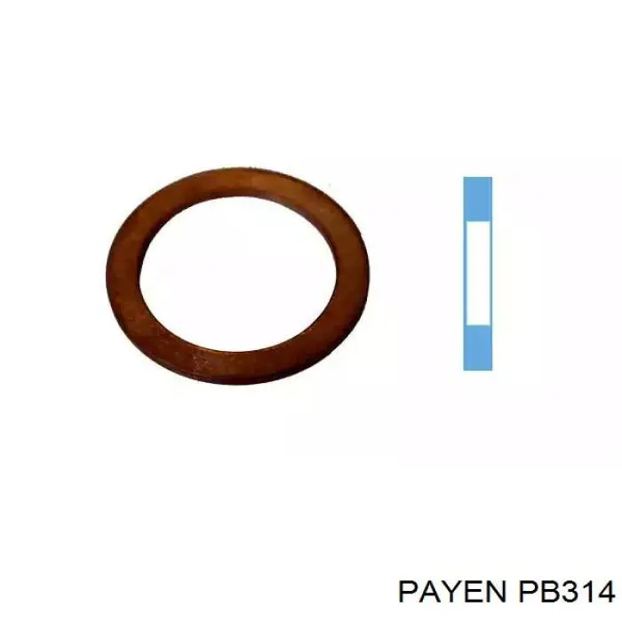 Маслосъемный сальник выпускного клапана PB314 Payen