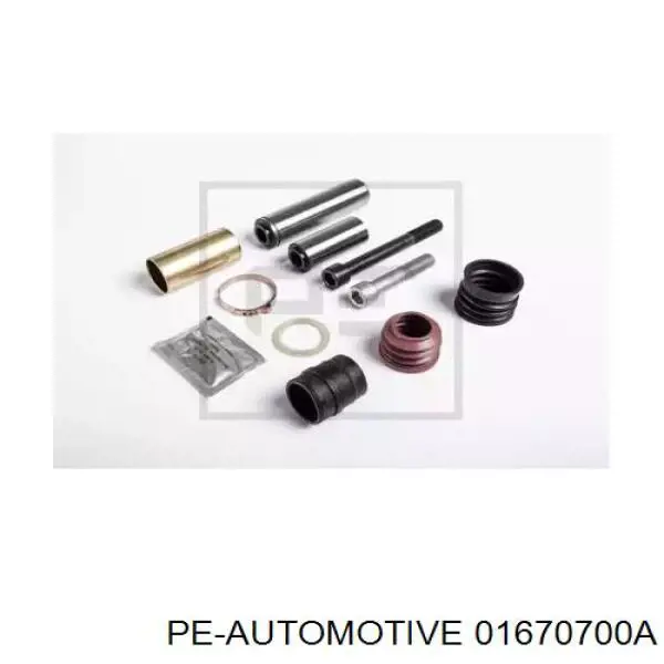 Ремкомплект переднего суппорта 01670700A PE Automotive