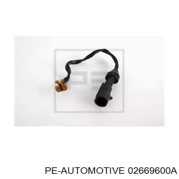 Датчик износа тормозных колодок передний PE Automotive 02669600A