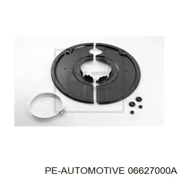 Защита тормозного диска заднего PE Automotive 06627000A