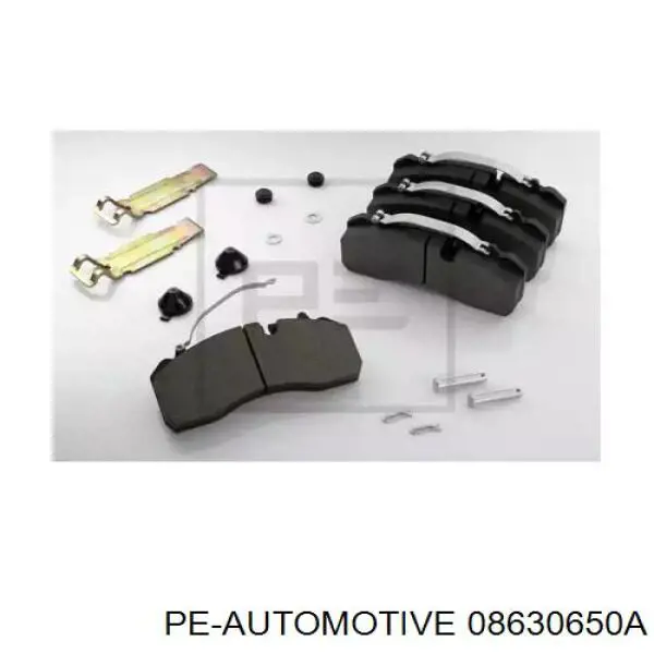 086.306-50A PE Automotive передние тормозные колодки
