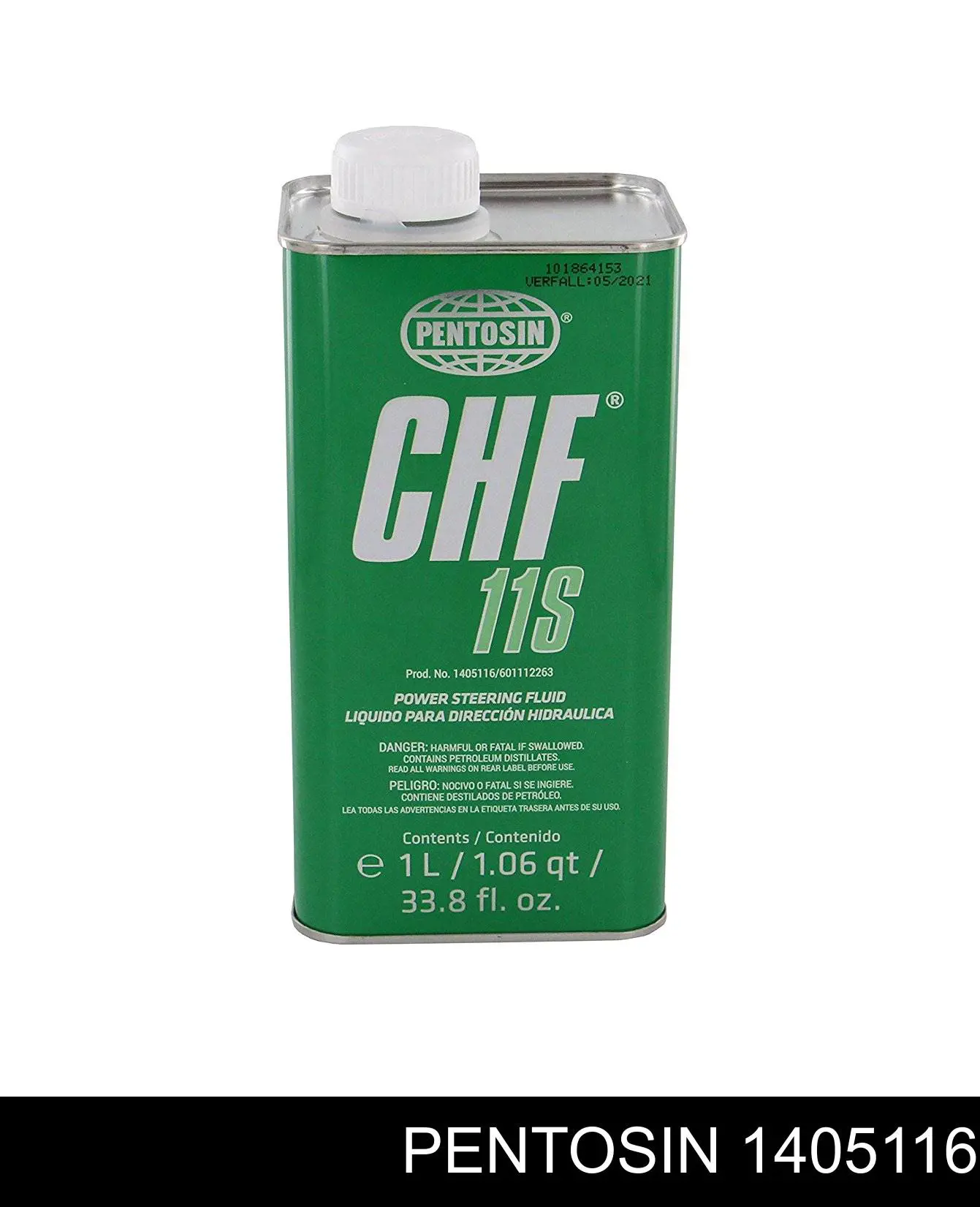 1405116 Pentosin гидравлическое масло (жидкость) синтетическое CHF 11S, 1л