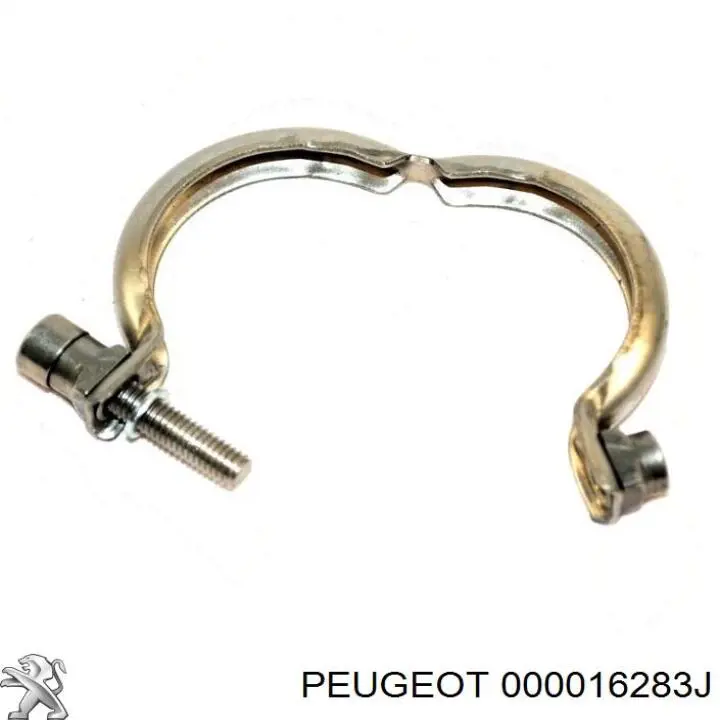 000016283J Peugeot/Citroen хомут патрубка клапана egr