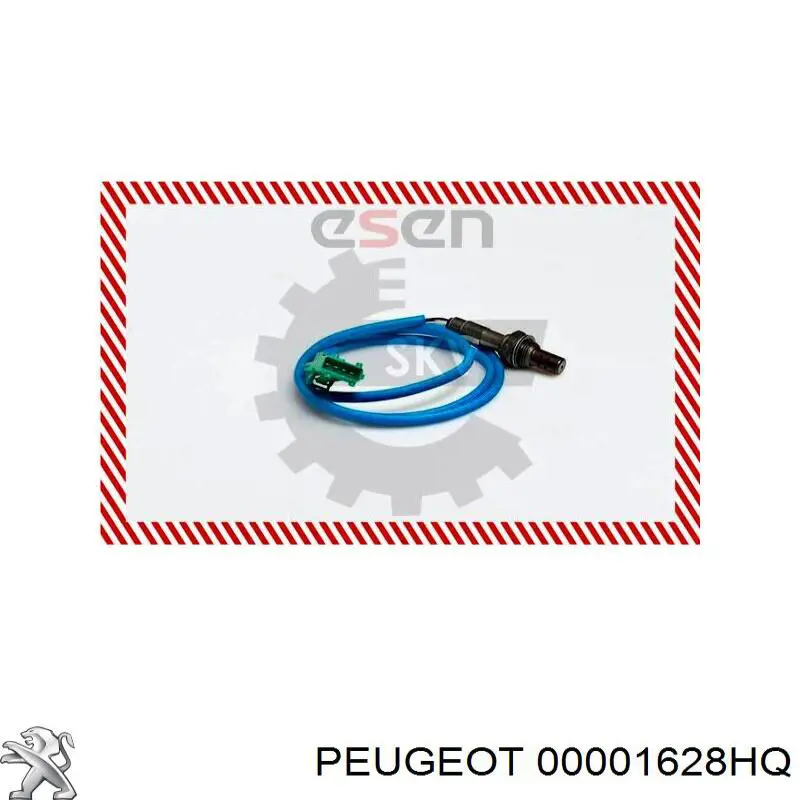 00001628HQ Peugeot/Citroen лямбда-зонд, датчик кислорода до катализатора
