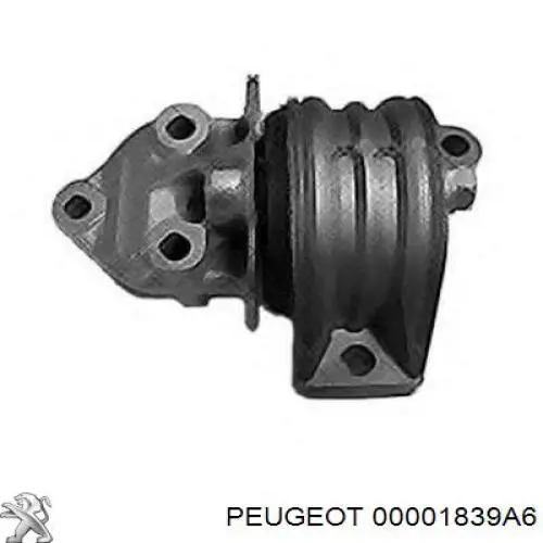 Подушка двигателя 00001839A6 Peugeot/Citroen