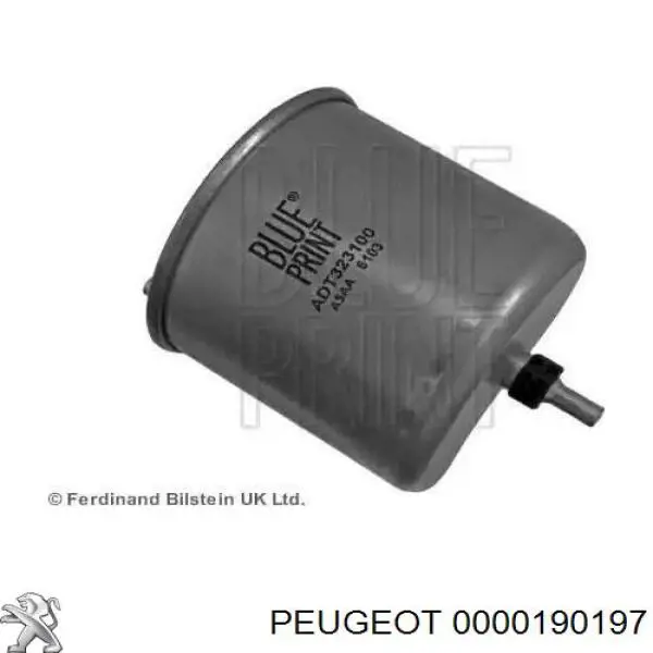 Корпус топливного фильтра 190446 Peugeot/Citroen