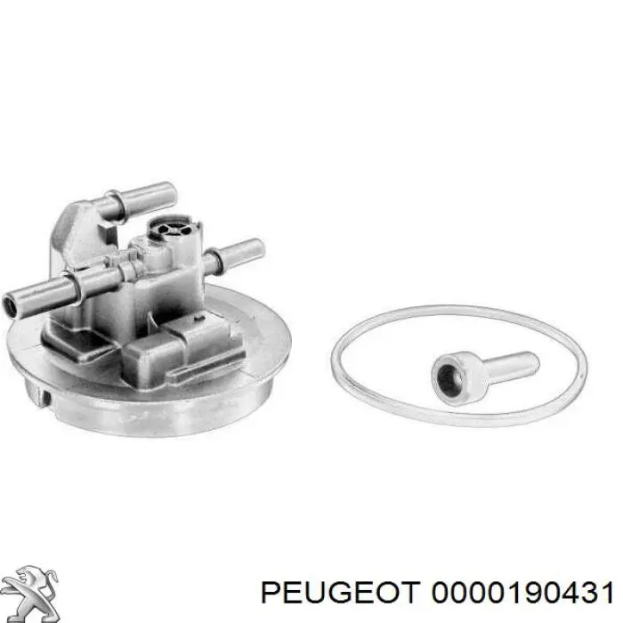 Крышка корпуса топливного фильтра Peugeot/Citroen 0000190431 цена, от 33.15 USD