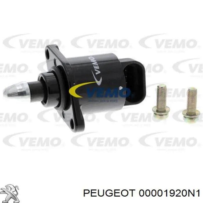 00001920N1 Peugeot/Citroen клапан (регулятор холостого хода)
