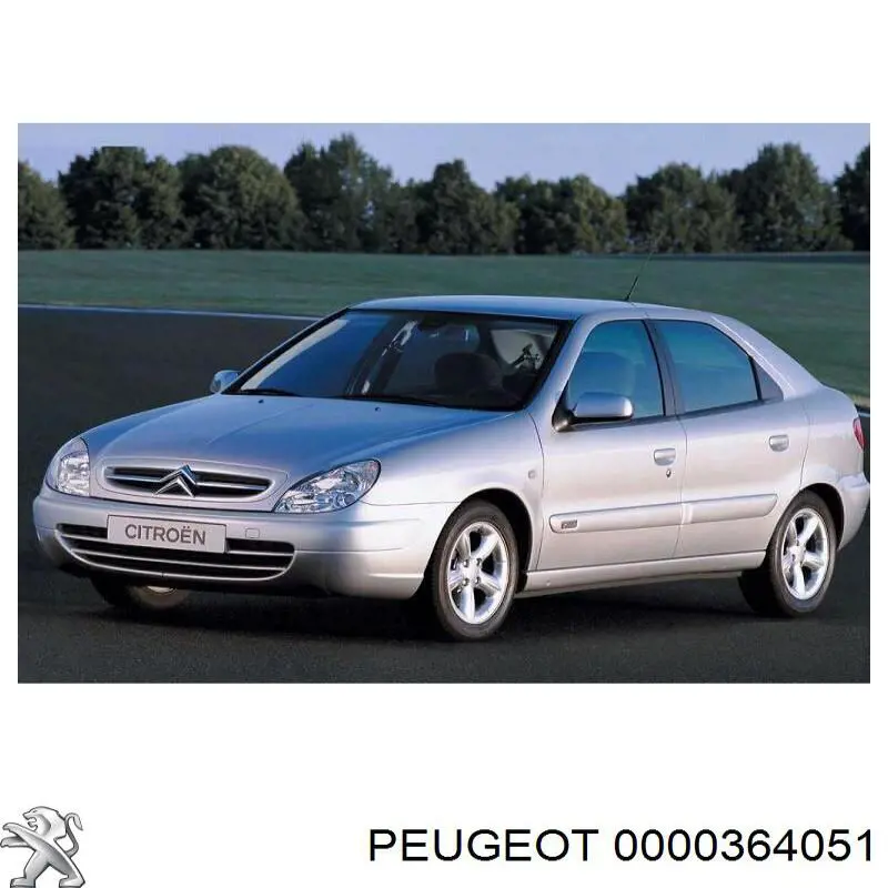 0000364051 Peugeot/Citroen шаровая опора нижняя