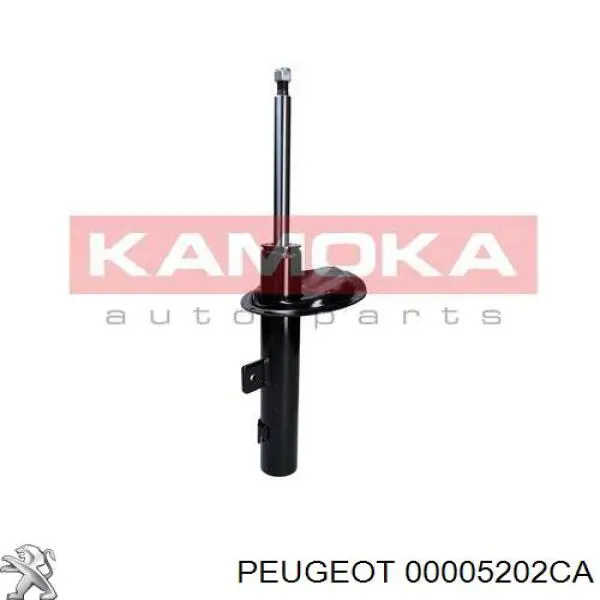 Амортизатор передний правый 00005202CA Peugeot/Citroen