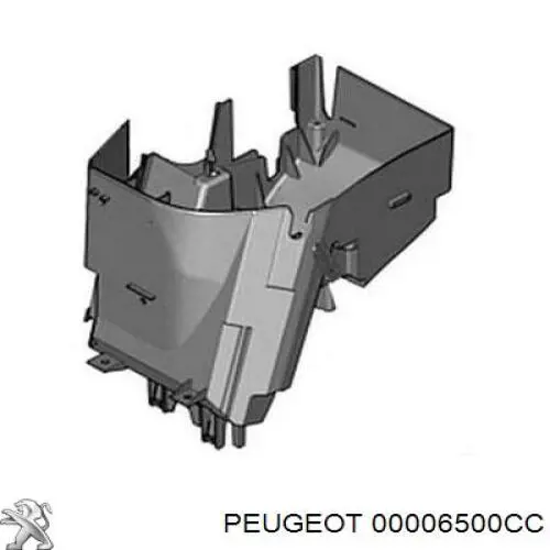Корпус блока предохранителей на Peugeot 308 CC 