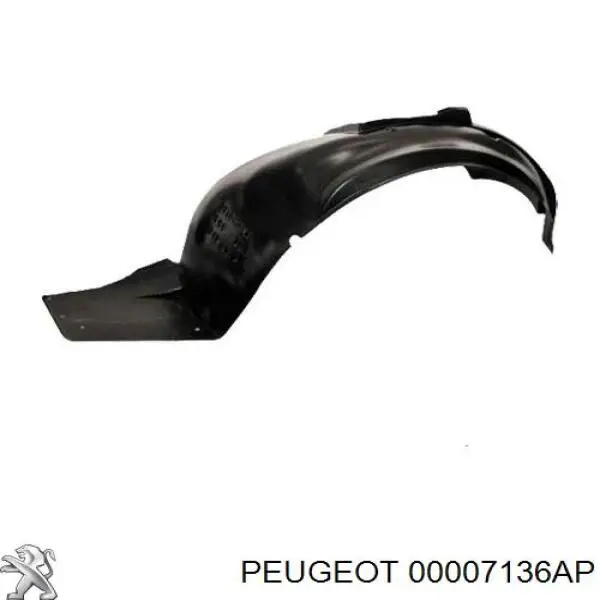 00007136AP Peugeot/Citroen подкрылок крыла переднего правый