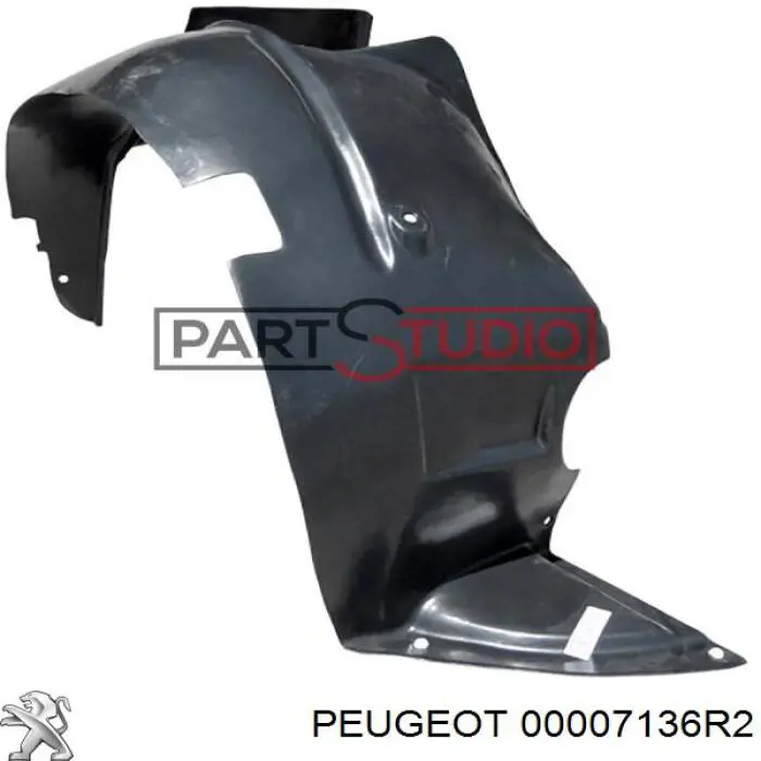 Подкрылок передний правый 00007136R2 Peugeot/Citroen