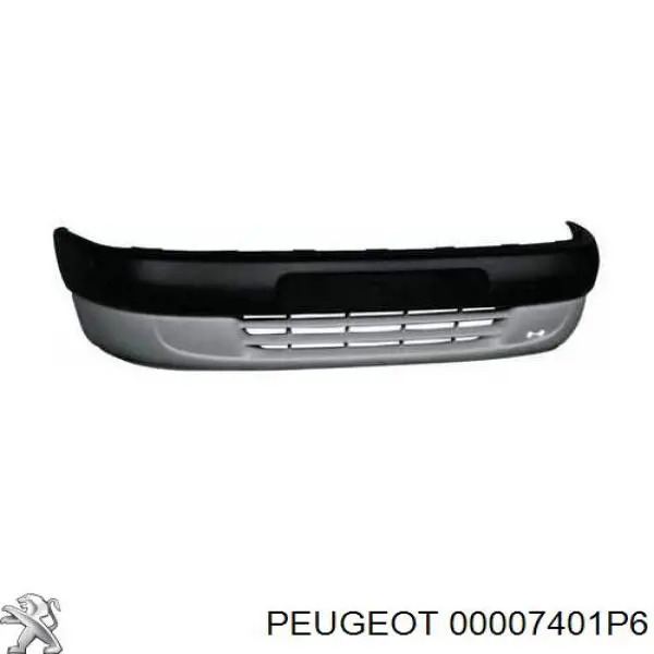 Передний бампер на Peugeot Partner 5