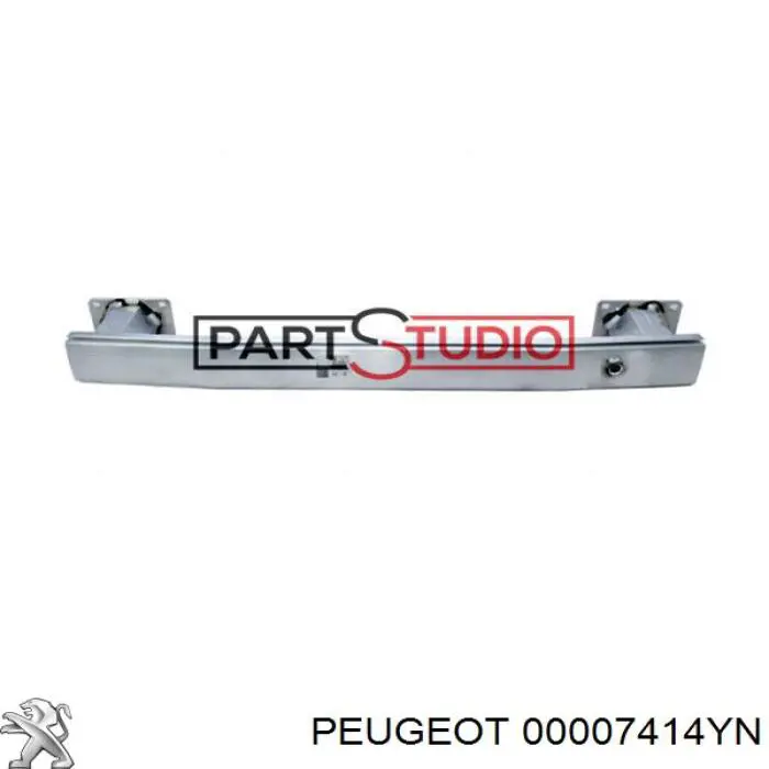 00007414YN Peugeot/Citroen усилитель бампера переднего