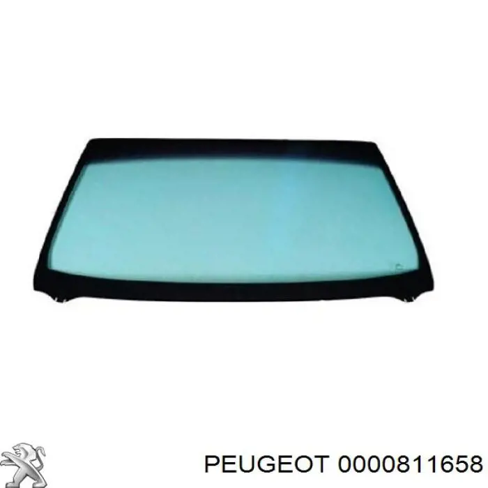 811658 Peugeot/Citroen стекло лобовое