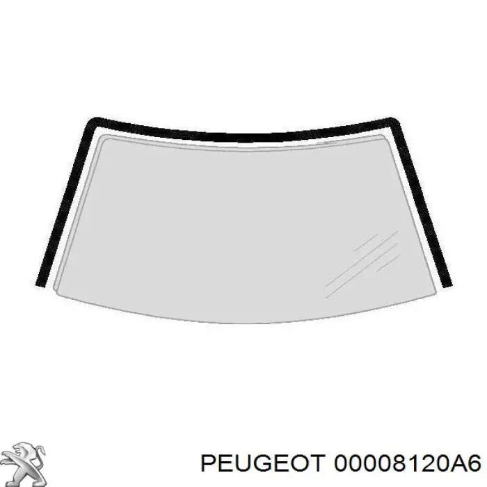 Уплотнитель лобового стекла 87444G Peugeot/Citroen