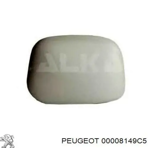 Накладка (крышка) зеркала заднего вида правая 00008149C5 Peugeot/Citroen