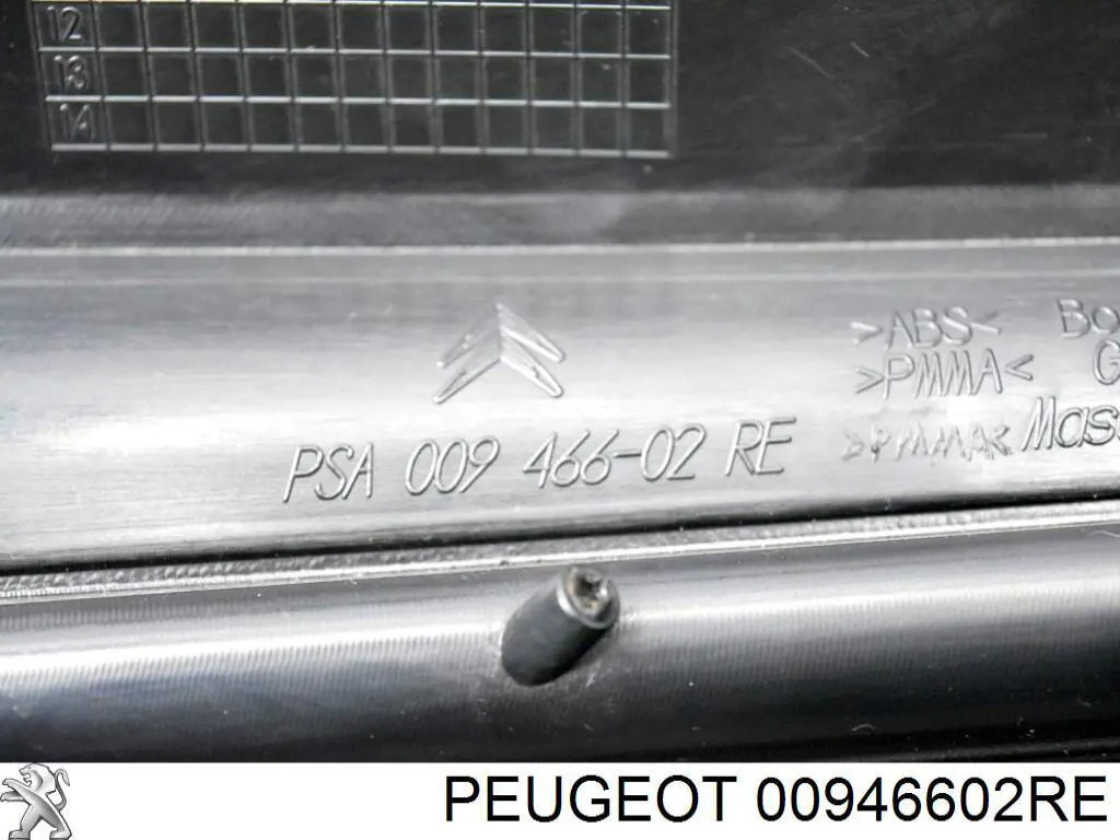 00946602RE Peugeot/Citroen lanterna traseira direita