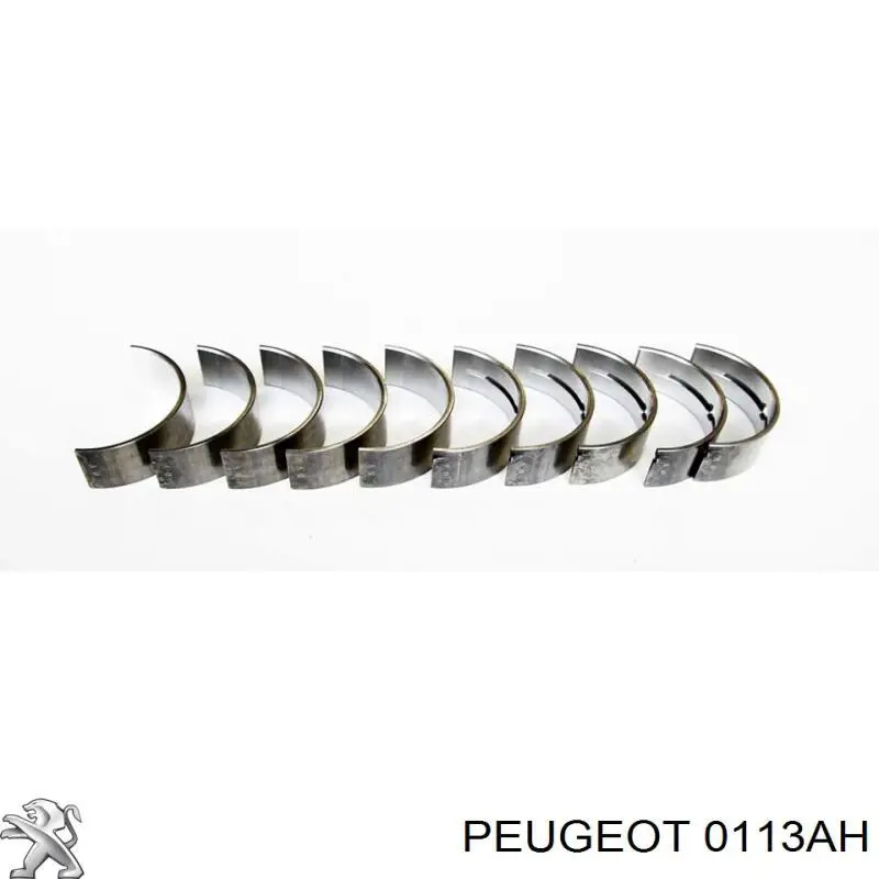 Juego de cojinetes de cigüeñal, estándar, (STD) 0113AH Peugeot/Citroen