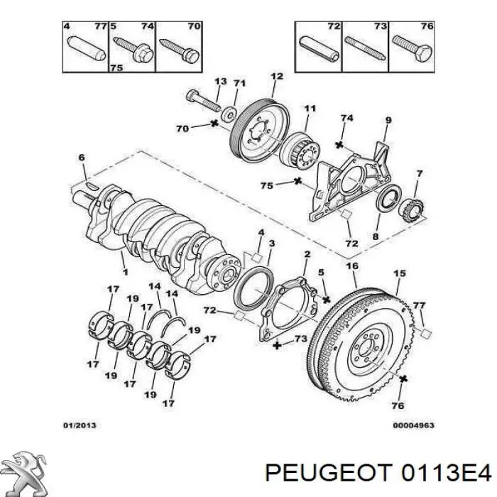 0113E4 Peugeot/Citroen 