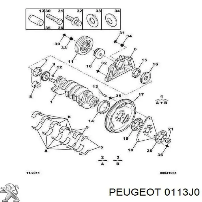  0113J0 Peugeot/Citroen