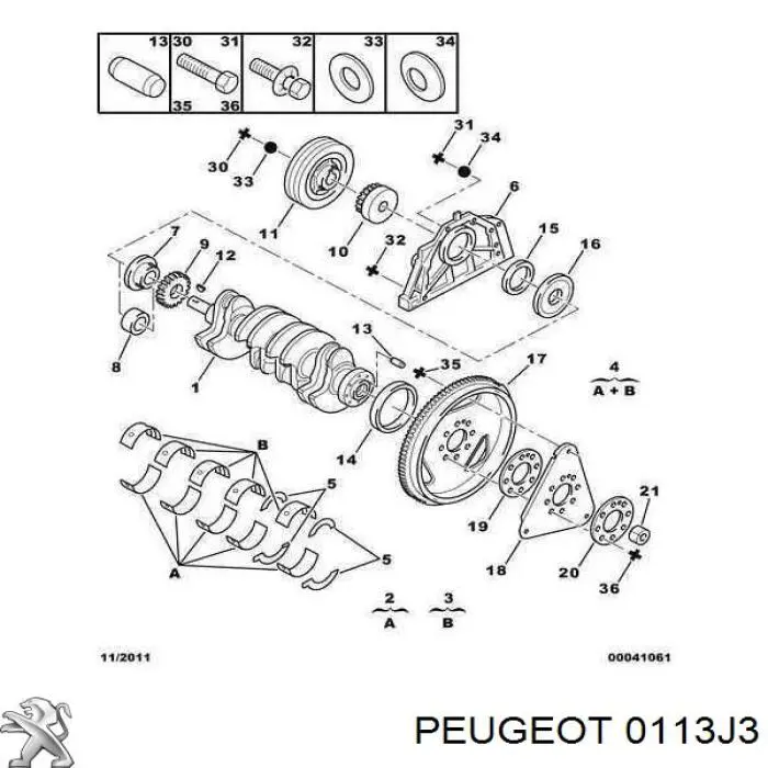  0113J3 Peugeot/Citroen