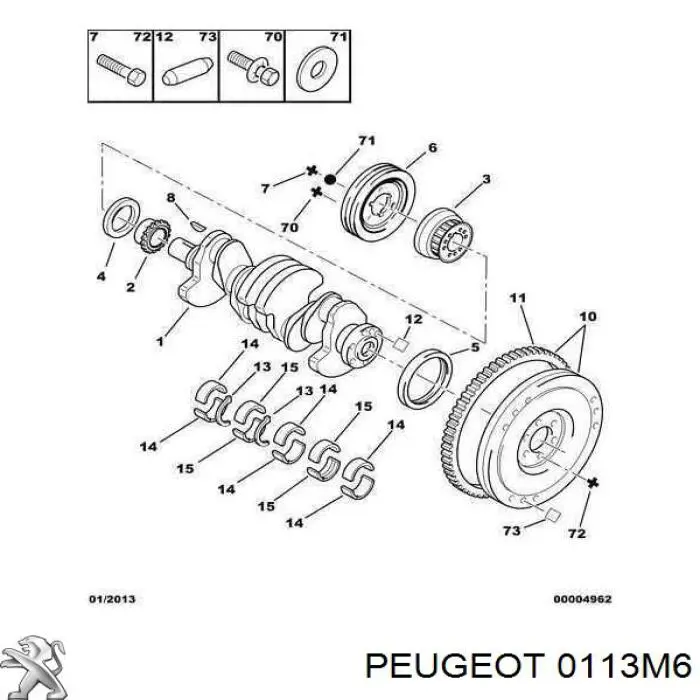 00000113M6 Peugeot/Citroen 