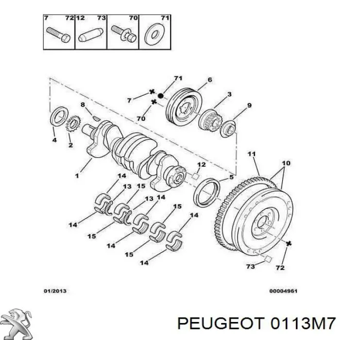0113M7 Peugeot/Citroen 