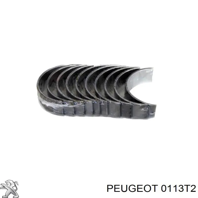 Juego de cojinetes de cigüeñal, estándar, (STD) 0113T2 Peugeot/Citroen