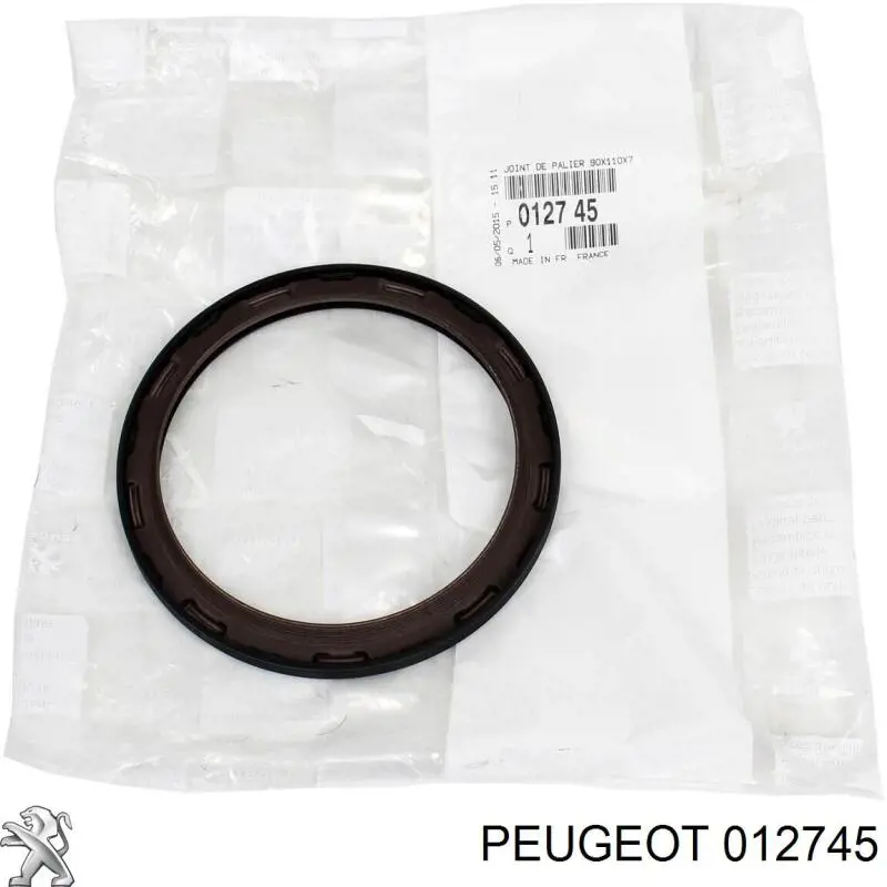 Купить 012745 Peugeot/Citroen Сальник коленвала задний