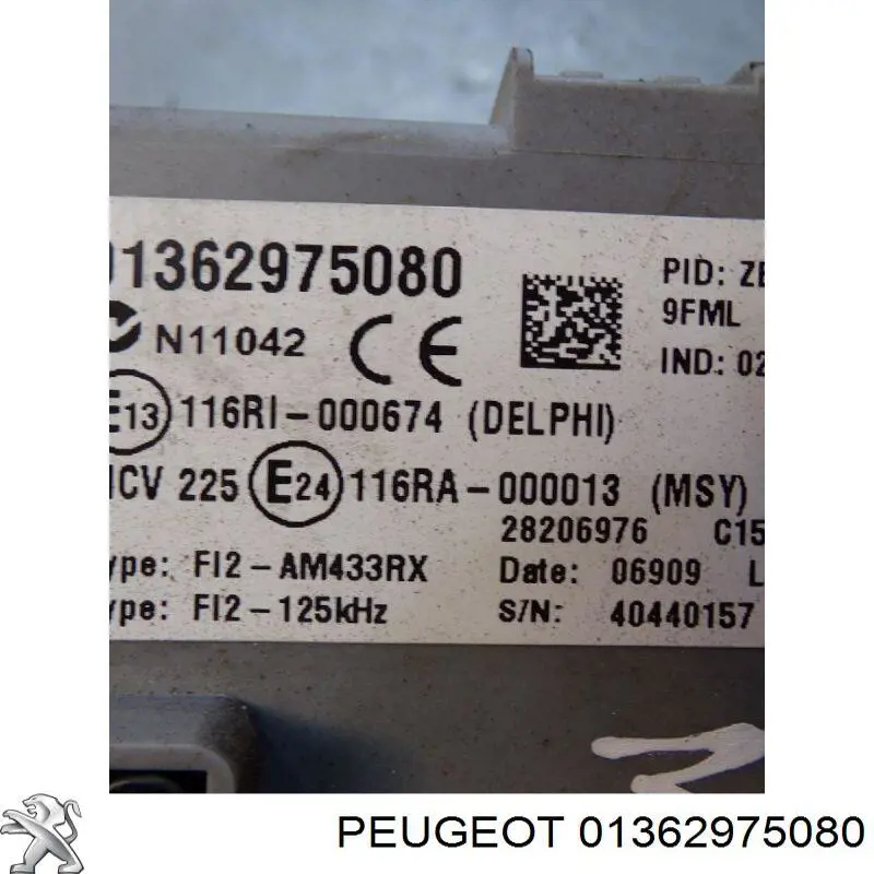 Купить 01362975080 Peugeot/Citroen 